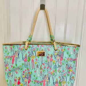 Lilly Pulitzer Pop Tote Shoreline Balloon Party